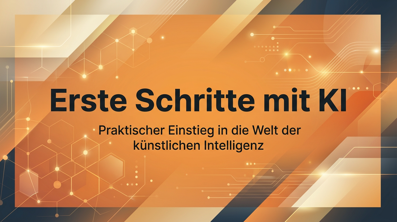 Erste Schritte mit KI