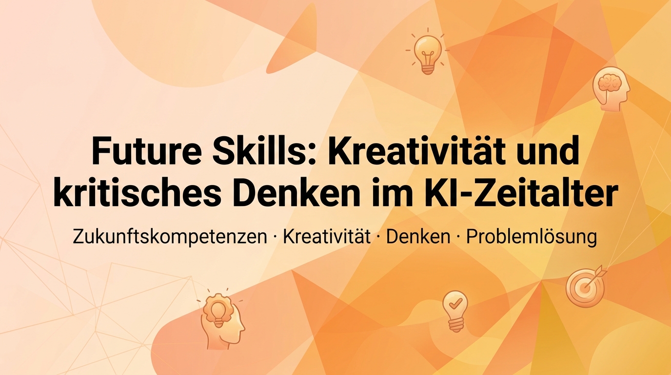 Future Skills: Kreativität und kritisches Denken im KI-Zeitalter