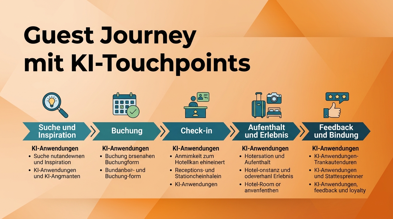 Güst Journey mit KI-Touchpoints
