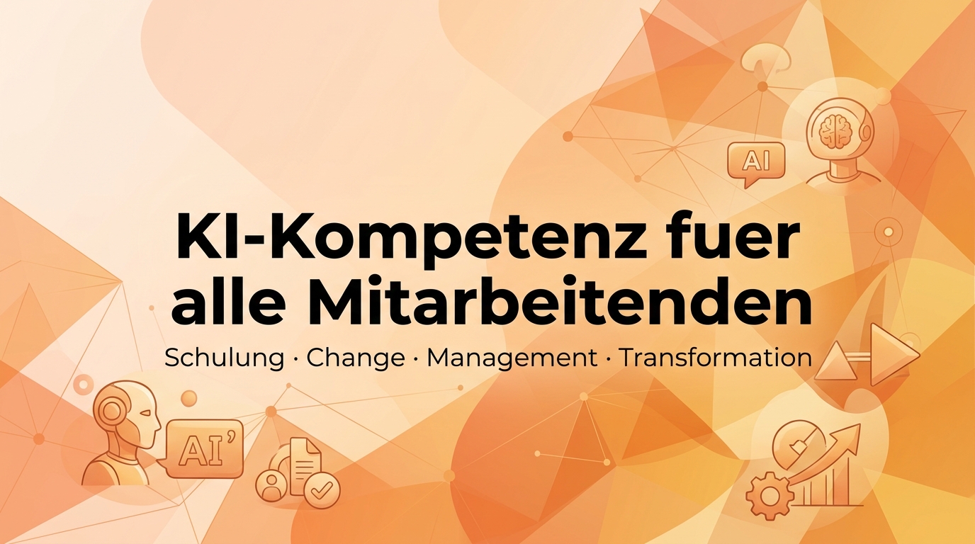 KI-Kompetenz für alle Mitarbeitenden