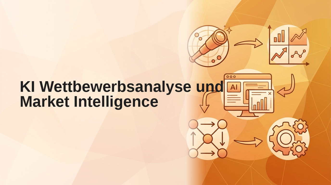 KI-gestützte Wettbewerbsanalyse und Market Intelligence