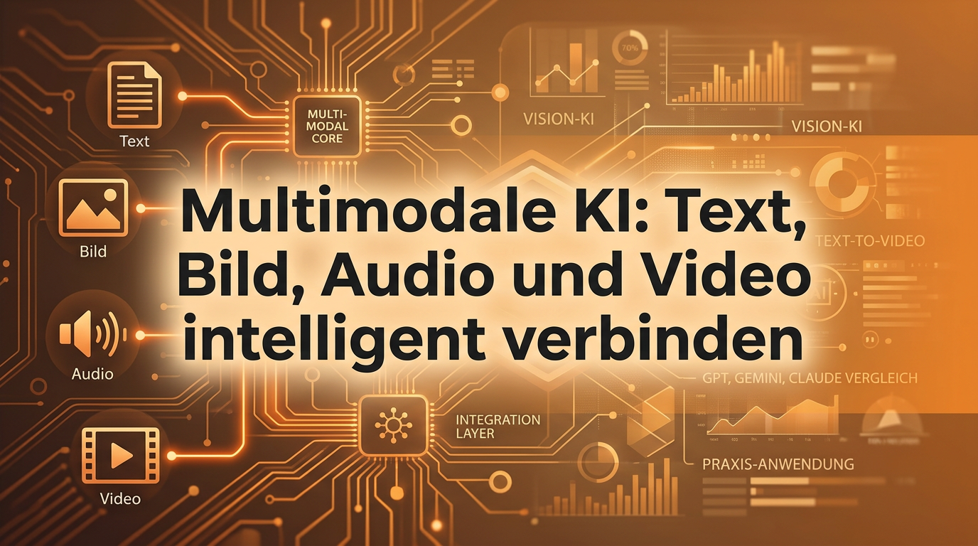 Multimodale KI: Text, Bild, Audio und Video intelligent verbinden