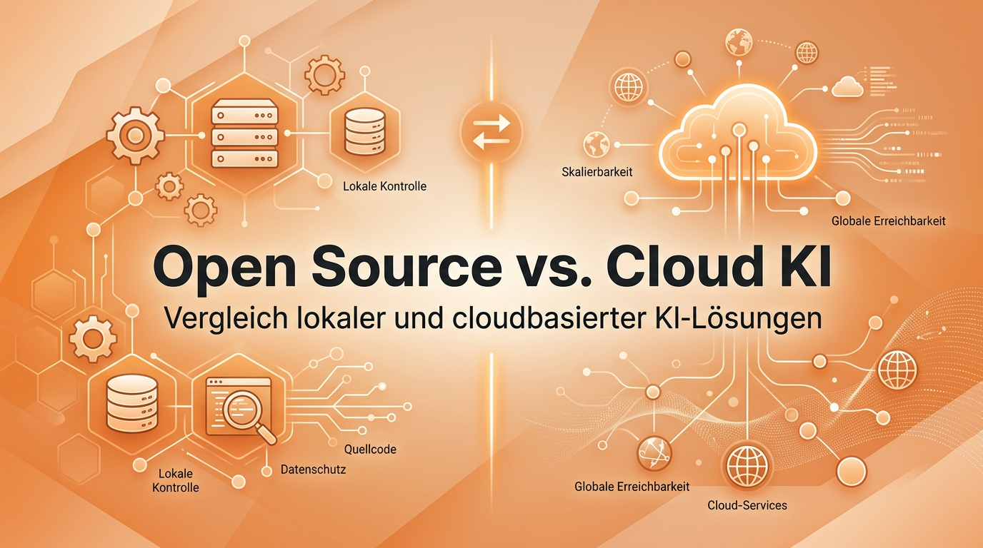 Open Source vs. Cloud KI