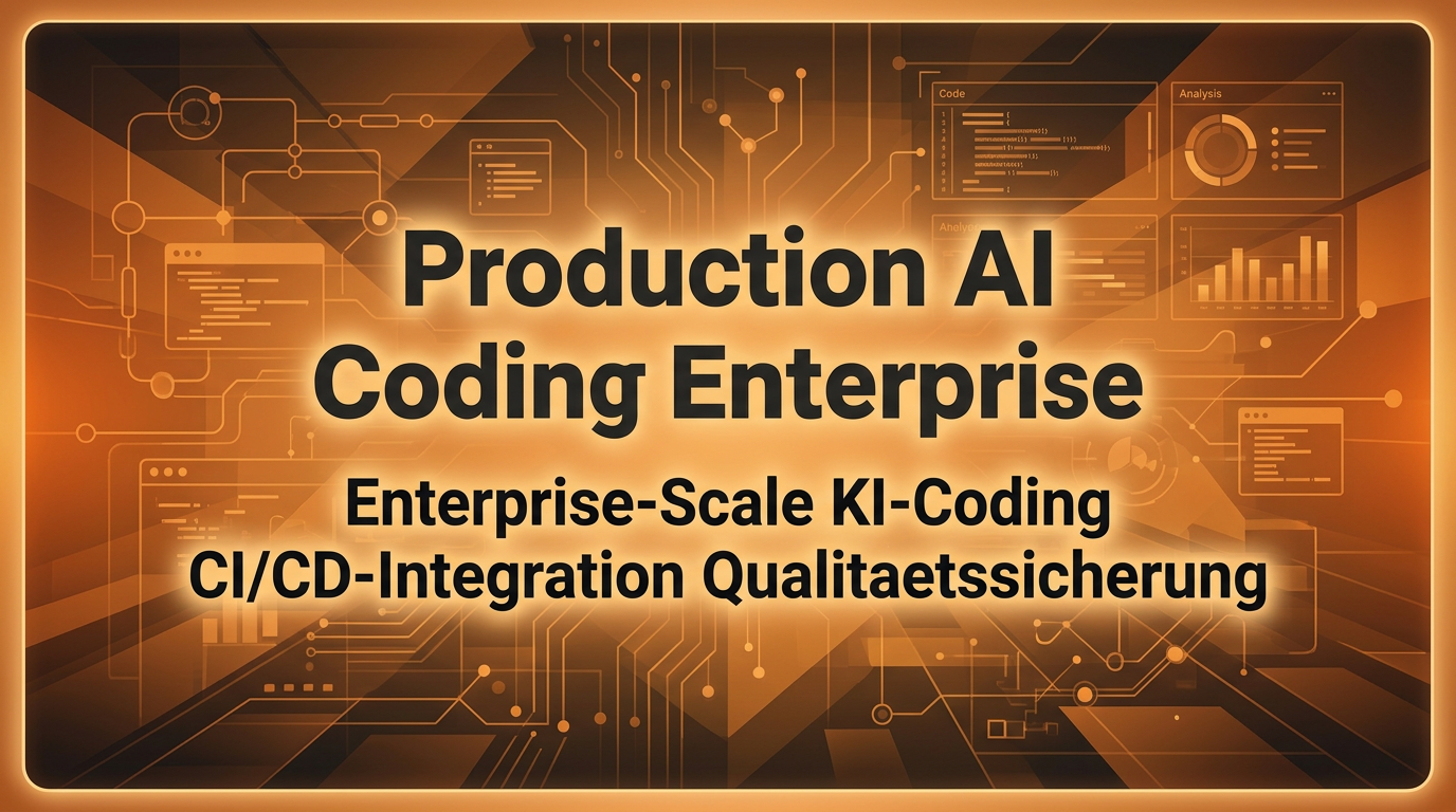 Production AI Coding: Enterprise-Scale Agent-Systeme