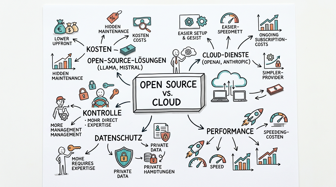 Small Language Models und Edge AI - Sketchnote